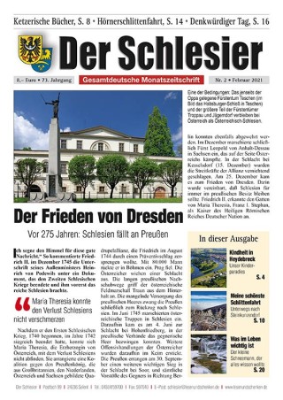 Der Schlesier – Februar 2021