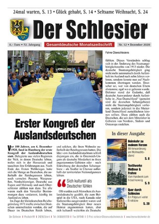 Der Schlesier – Dezember 2020