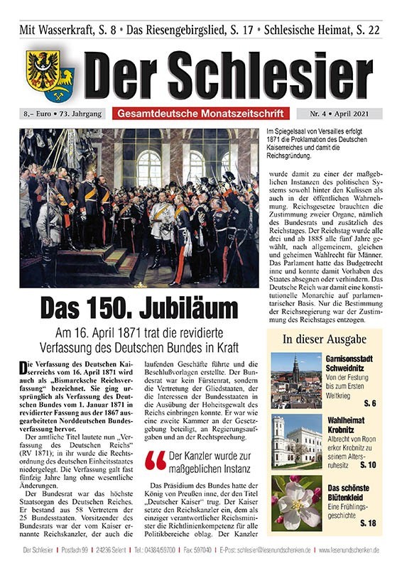 Der Schlesier – April 2021