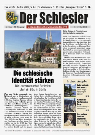 Der Schlesier – Mai 2018