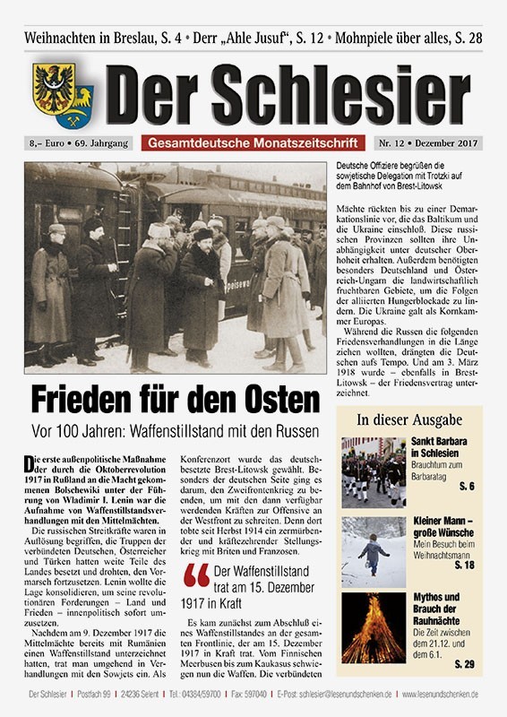 Der Schlesier – Dezember 2017