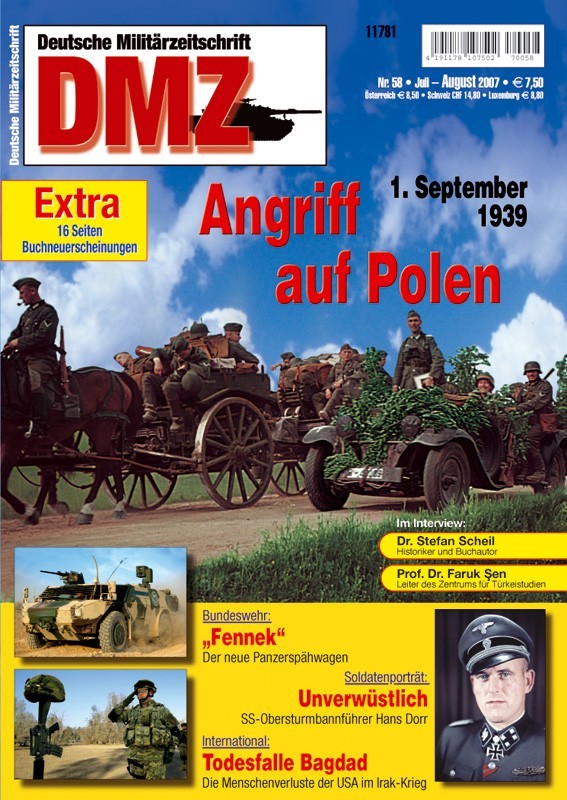 Zeitschrift: DMZ Nr. 58 (Juli/August 2007)