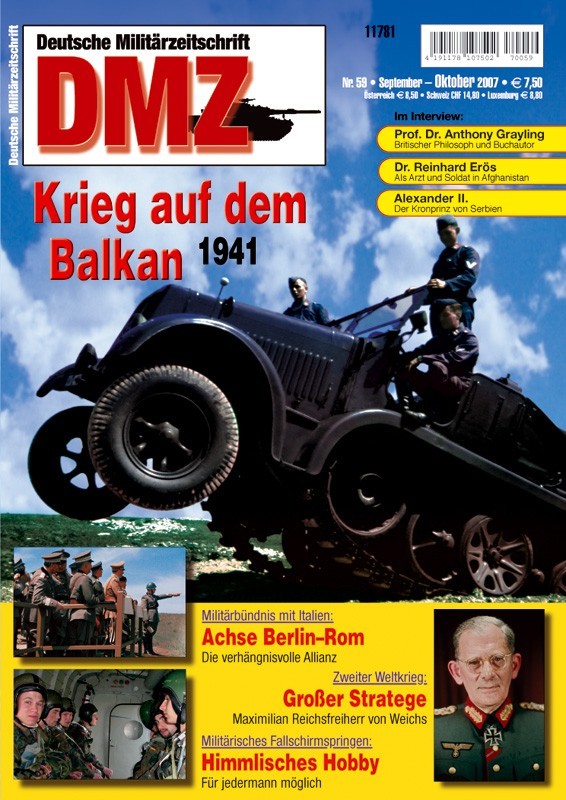 Zeitschrift: DMZ Nr. 59 (September/Oktober 2007)