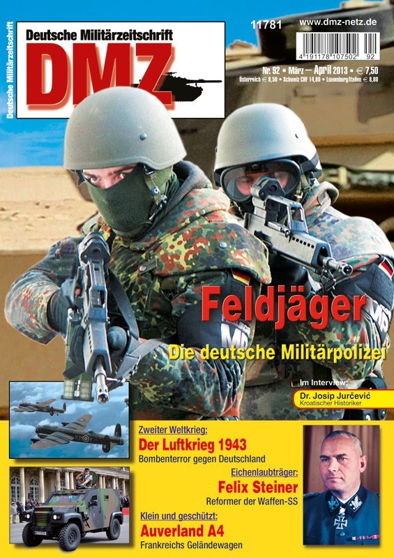 Zeitschrift DMZ 92 (März/April 2013)