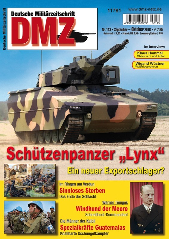 Zeitschrift DMZ 113 (September/Oktober 2016)