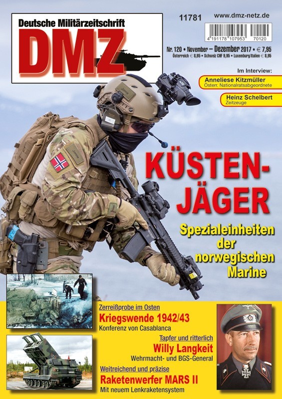 Zeitschrift DMZ 120 (Nov/Dez 2017)