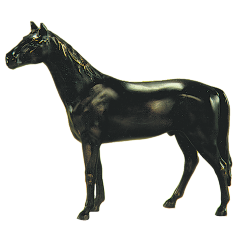 Bronzefarbenes Pferd