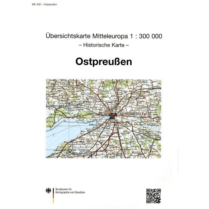 Provinzkarte Ostpreußen
