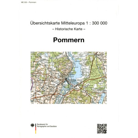 Provinzkarte Pommern