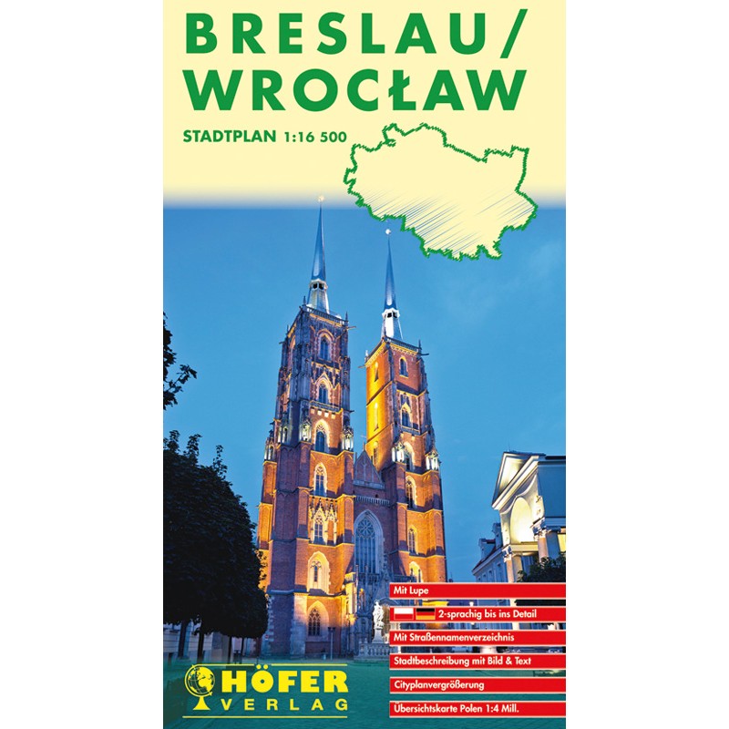 Stadtplan Breslau aktuell