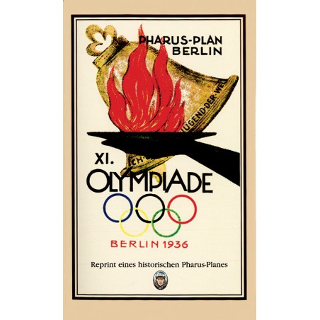 Plan zu den XI. Olympischen Spielen in Berlin 1936