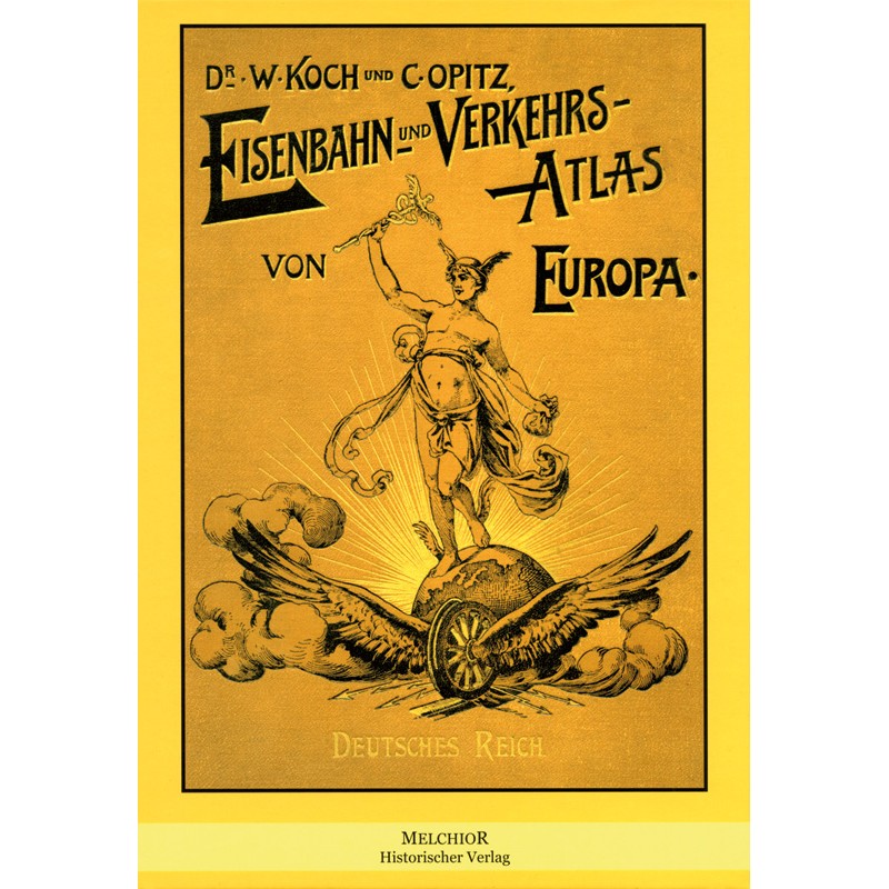 Eisenbahn- und Verkehrs-Atlas von Europa