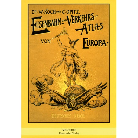 Eisenbahn- und Verkehrs-Atlas von Europa