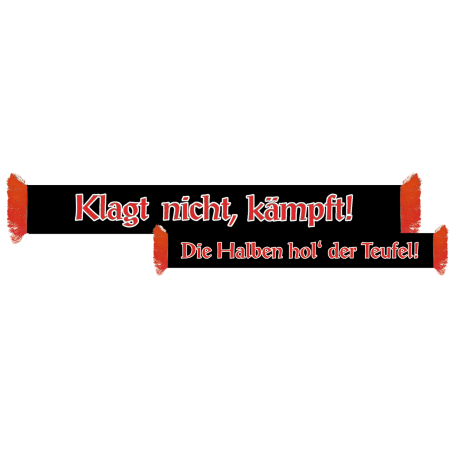 „Klagt nicht, kämpft!“