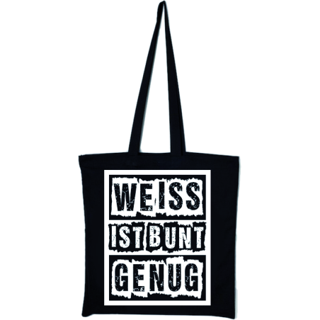 "Weiß ist bunt genug"