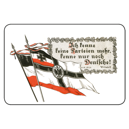Maus-Unterlage "Ich kenne keine Parteien mehr"