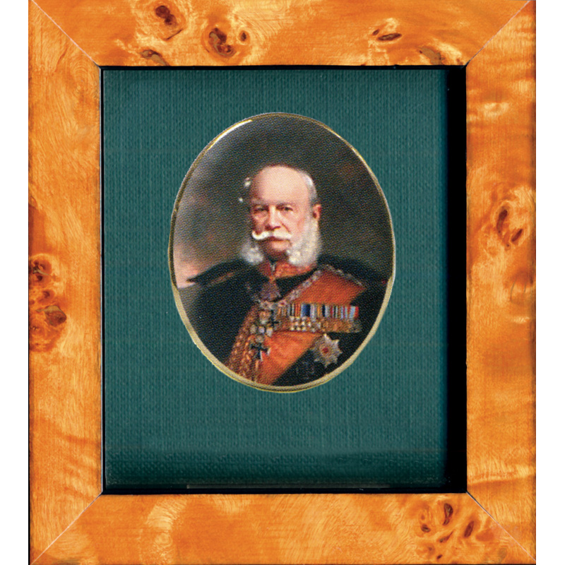 Porzellanmedaillon „Kaiser Wilhelm I.“ (1797–1888)