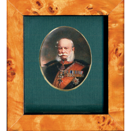 Porzellanmedaillon „Kaiser Wilhelm I.“ (1797–1888)