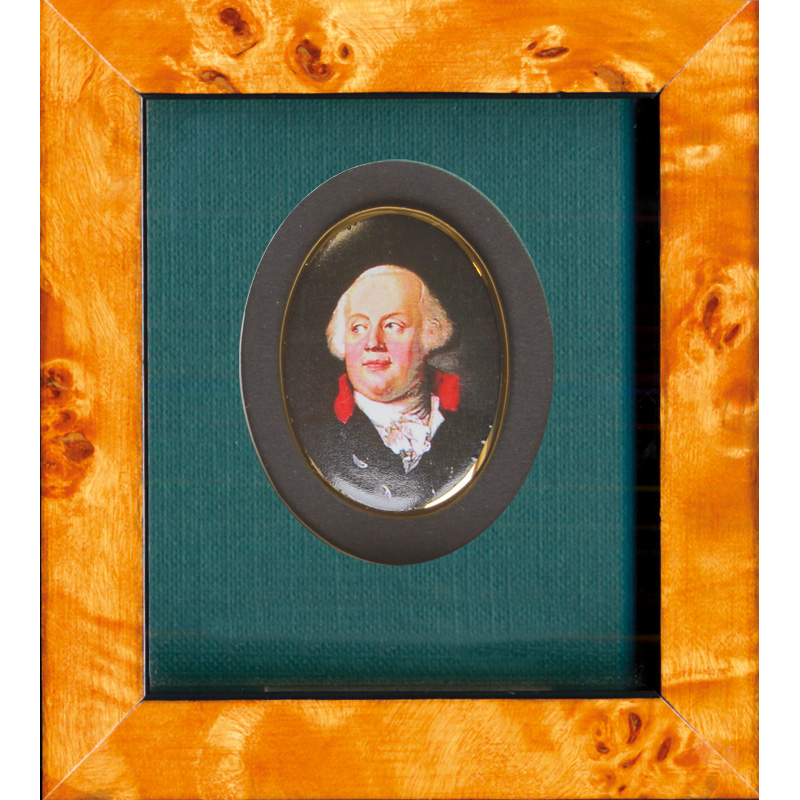 Porzellanmedaillon „Friedrich Wilhelm II.“ (1744–1797)