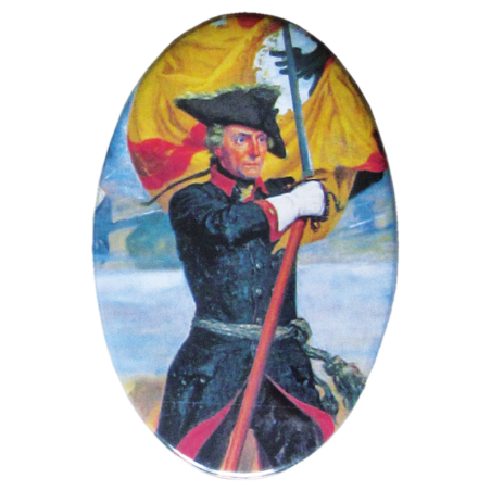 „Friedrich der Große mit Fahne“