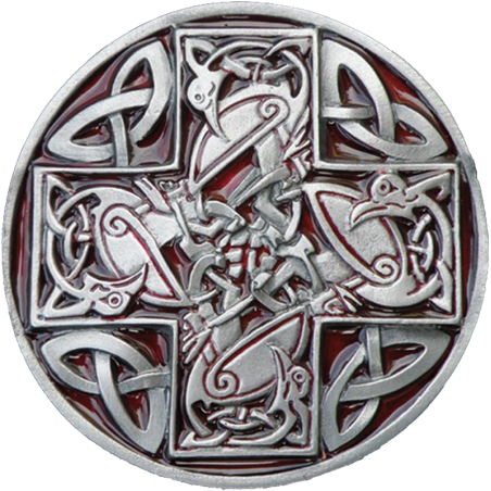 "Keltisches Kreuz mit Tieren"