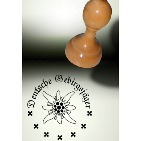 Stempel "Gebirgsjäger"