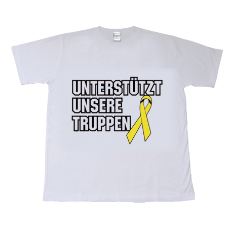 „Unterstützt unsere Truppen“