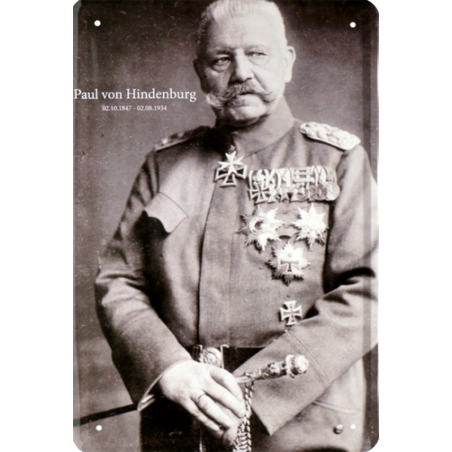 „Paul von Hindenburg in Uniform“