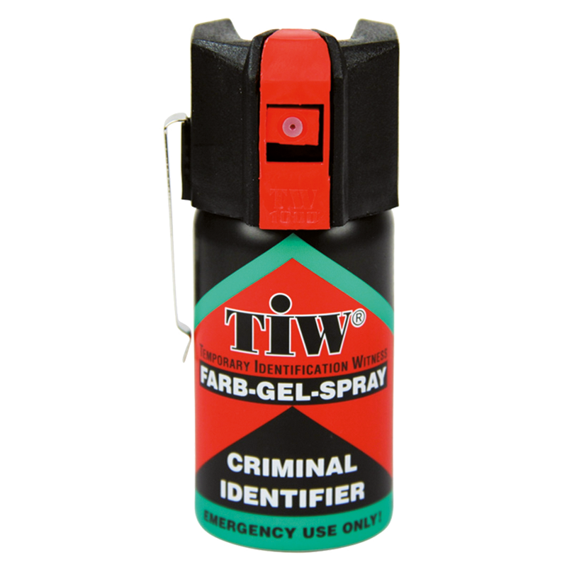Markierungsspray für Täter-Identifikation