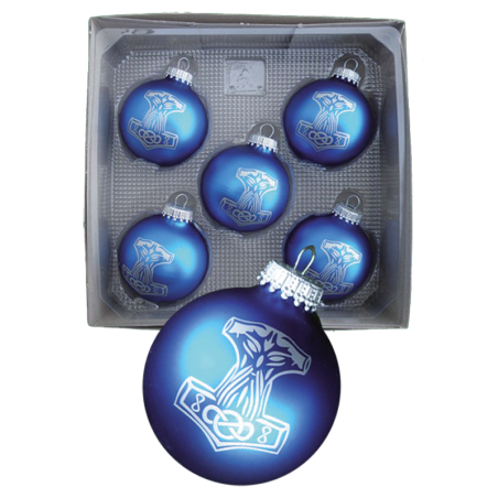 Weihnachtsbaumkugeln „Thorhammer“
