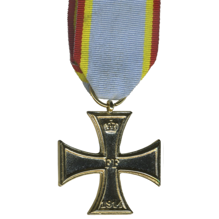"Militärverdienstkreuz Mecklenburg-Schwerin von 1914 mit Band"