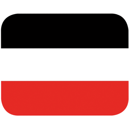 Computer-Maus-Unterlagen "Reichsflagge s-w-r"