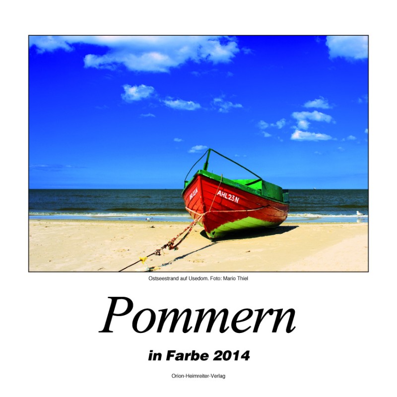 Farbbildkalender "Pommern" 2014