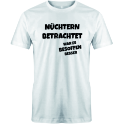 "Nüchtern betrachtet"
