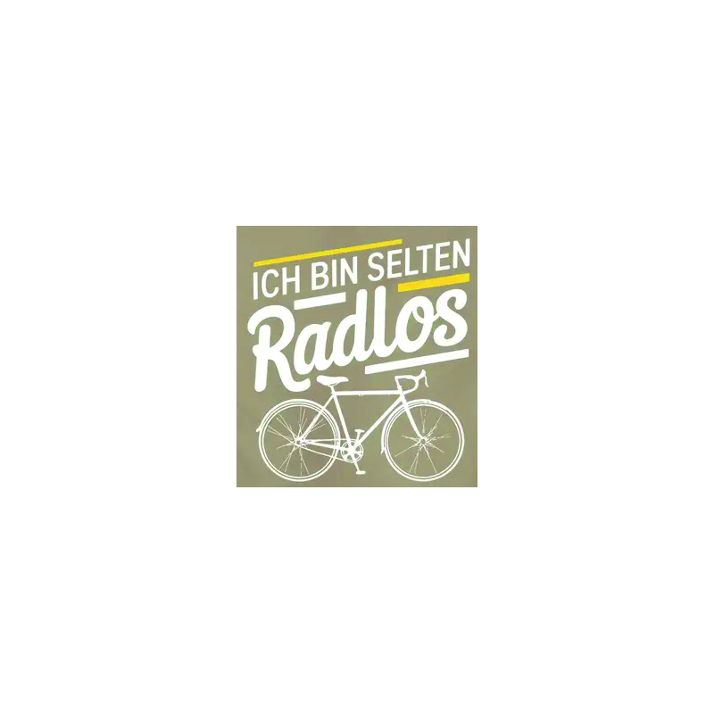 "Ich bin selten radlos"
