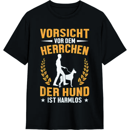 "Vorsicht vor dem Herrchen"