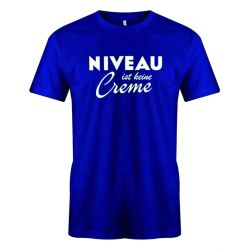 "Niveau ist keine Creme"