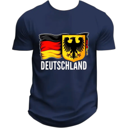"Deutschland mit Flagge u. Adler"