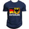 "Deutschland mit Flagge u. Adler"