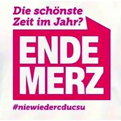 "Die schönste Zeit im Jahr? Ende Merz"