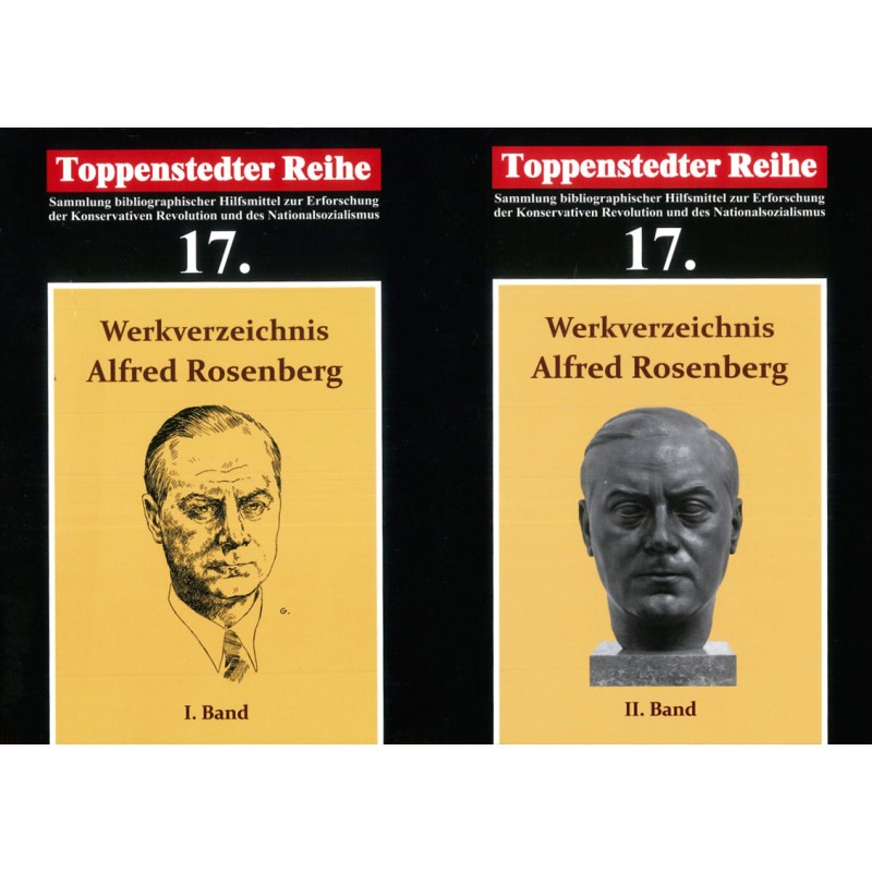 Werksverzeichnis Alfred Rosenberg