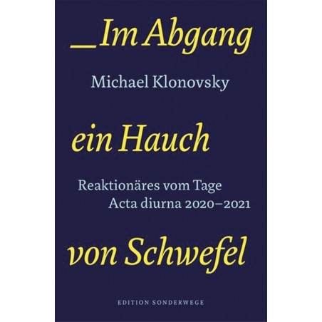 Im Abgang ein Hauch von Schwefel