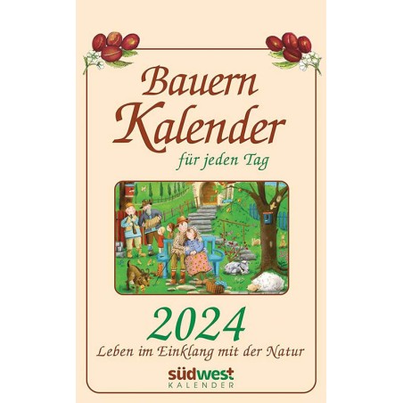 Bauernkalender für jeden Tag 2024