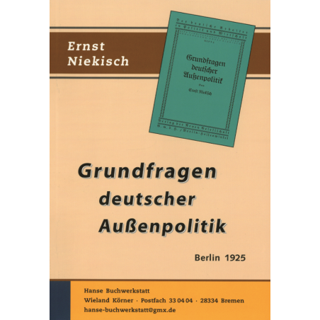 Grundfragen deutscher Außenpolitik