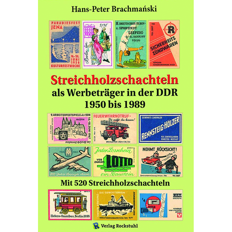 Streichholzschachteln als Werbeträger in der DDR