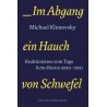 Im Abgang ein Hauch von Schwefel