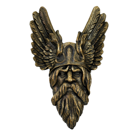 Odinsmaske bronziert