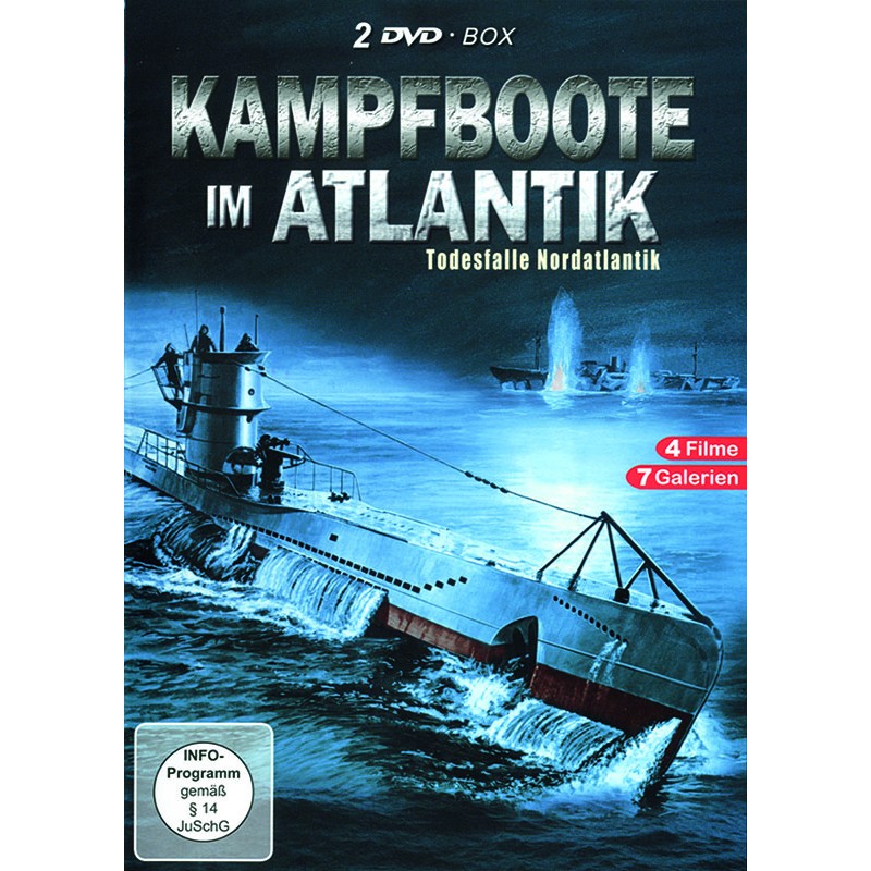 Kampfboote im Atlantik