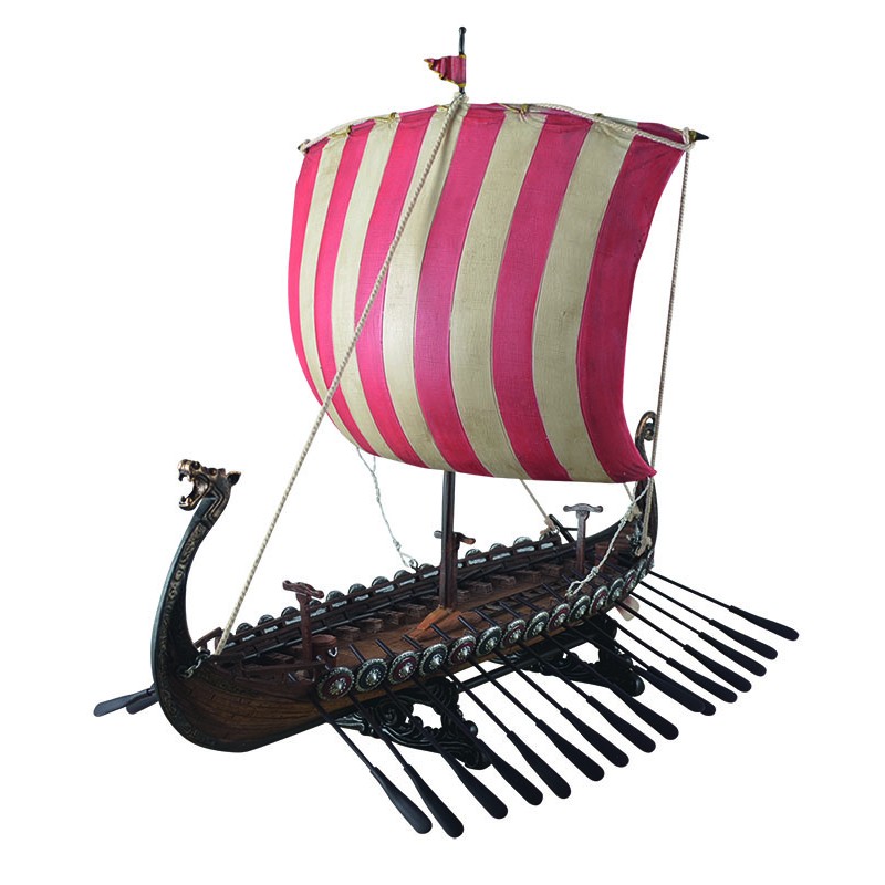 "Wikingerschiff mit Drachenkopf"