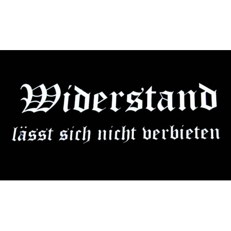 "Widerstand" schwarz